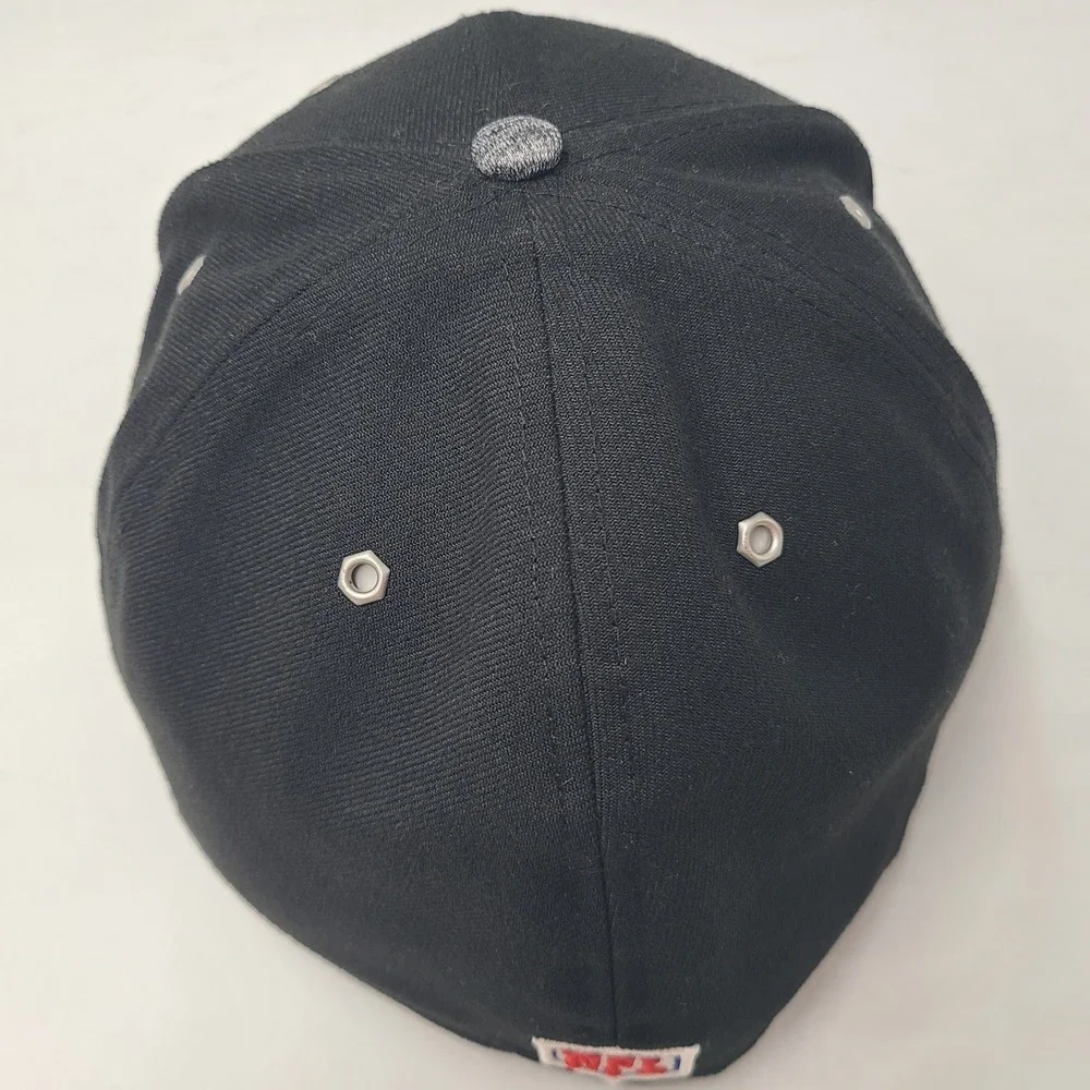Pittsburgh Steelers Hat Fitted 8 1/4 New Era 59Fifty Black Gray NFL Football Men